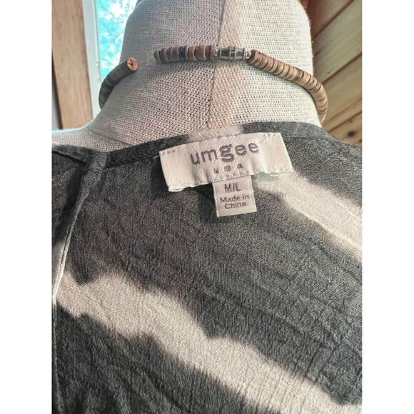 Summer Tie Dye Flowy Kimono - Picture 6 of 6